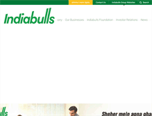 Tablet Screenshot of indiabulls.com